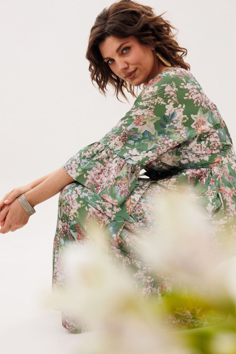 Платье Anelli Laurel арт. 1822 акация в саду