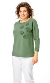 Джемпер Rumoda 2268 светло-зеленый