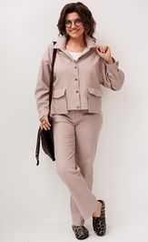 Trousers Anelli Laurel 1815.1 klenovyj saxar