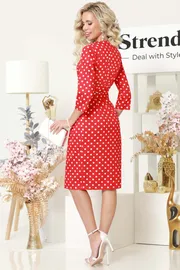 Sukienki DS Trend #P-3051 (Neotrazimoe vpechatlenie, red)