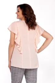 Bluzka LaKona #11366 pudr