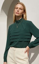 Blouse Лиссана 5058 malaxit