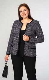 Жакет BONADI 1955 баклажан