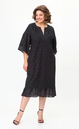 Sukienka Anastasia MAK 1195/1 Chernyj
