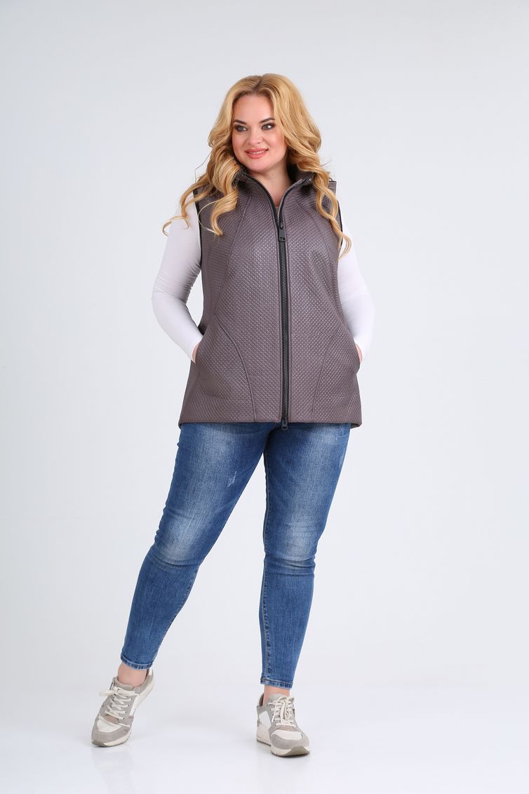 Waistcoat Ivelta plus #906 romb