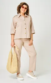 Костюм Vilena-fashion 1158 песок