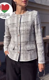 Żakiet BELANGE 3381 molochnyj