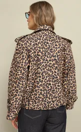 Jacket LM M 0070 leopard
