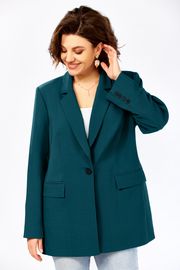 Жакет Ольга Стиль арт. С986 морск. волна