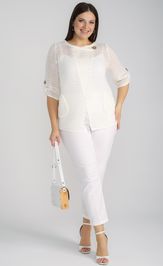 Жакет BONADI 1368 белый