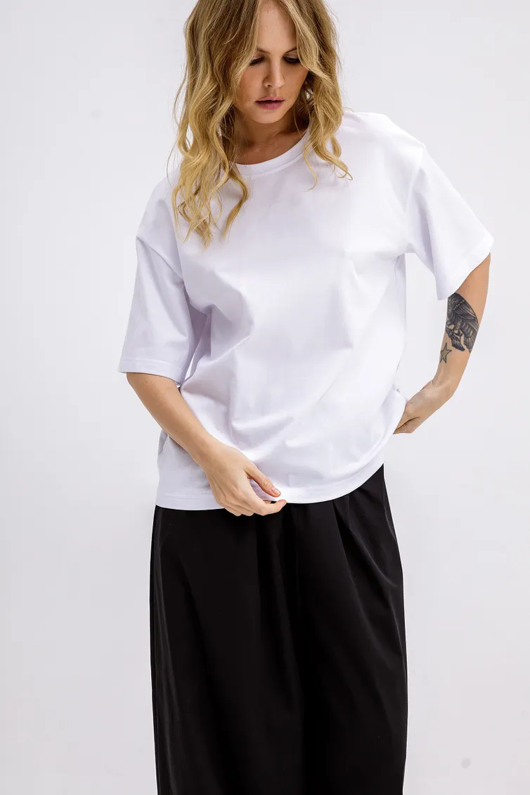 Koszulka Pirs #6863 belyj