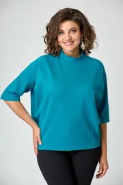 Блузки, туники Ollsy арт. 02056 бирюзовый