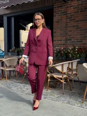 Garnitur Dilana Vip #2152 marsala