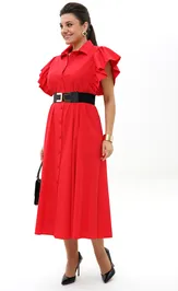 Dress ALANI 2445 krasnyj