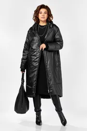 Coat LS #5018/1 chernyj