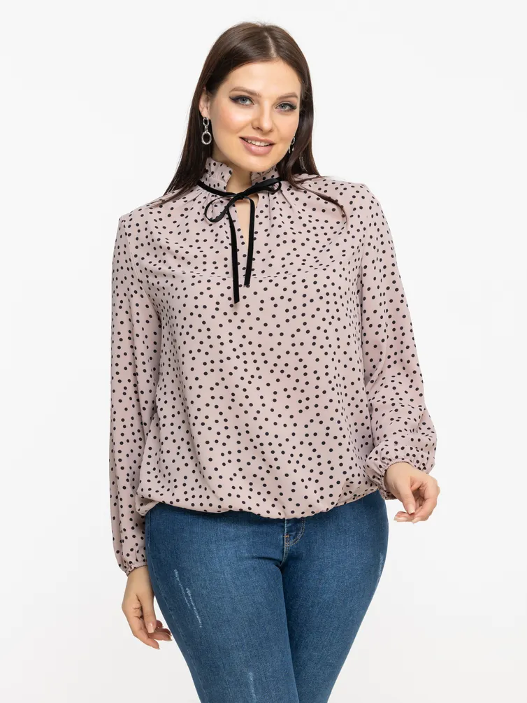 Bluzka Avila #0919 bezh