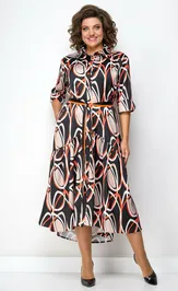 Dress Соломея Люкс 926/1 multikolor