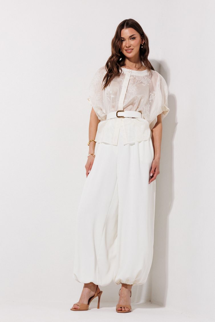 Блузка Люше арт. 4382 молоко