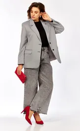 Blazer Rishelie 1014 cherno-belyj