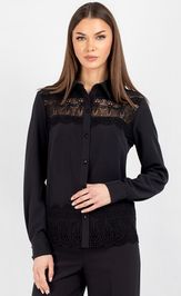 Blouse VIZAVI 747 chernyj