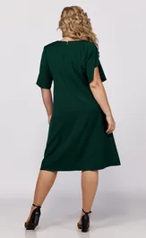 Платье Belinga 1235 изумруд