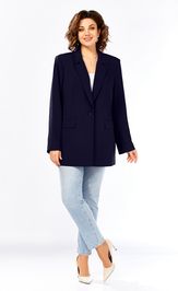 Жакет Ольга Стиль С986 темно-син