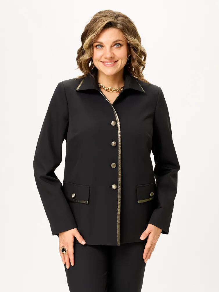 Garnitur Vilena-fashion #1202 chernyj