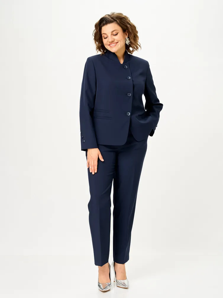 Suit Vilena-fashion #1175 sinij