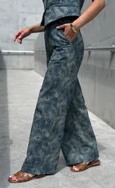 Trousers PRATA wear S037 sinij