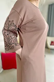 Sukienka Rumoda #2177 korichnevyj