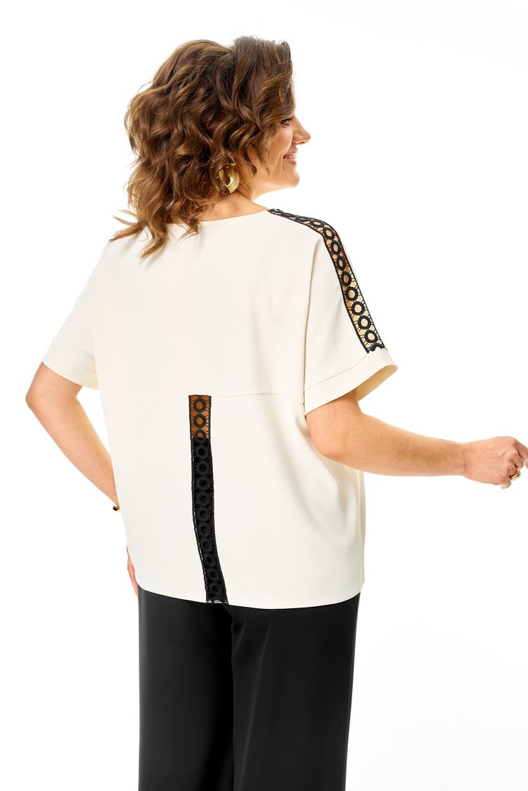 Костюм Rumoda арт. 2275 кр.р. молочный-черный