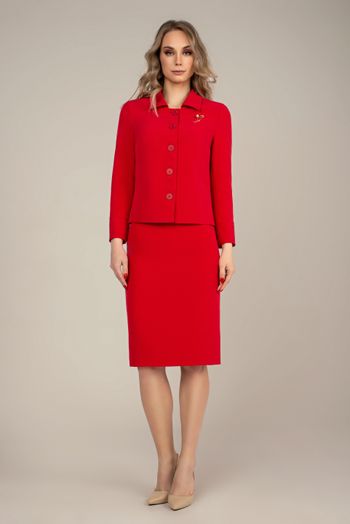Костюм 451 красный