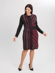 Dress BONADI #1905 vishnevyj