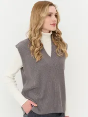 Жилет Newvay арт. 7242-14129 титаниум