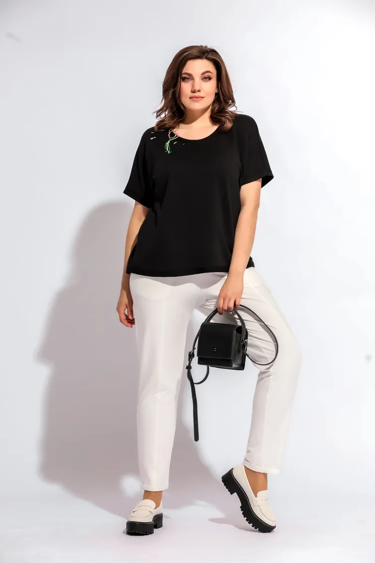 Blouse BegiModa #4003 chernyj
