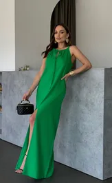 Dress Dilana Vip 2032 zelenyj
