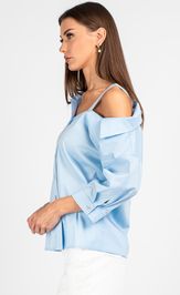 Blouse VIZAVI 726 goluboj