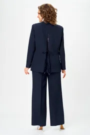 Suit Vilena-fashion #1138 temno-sinij