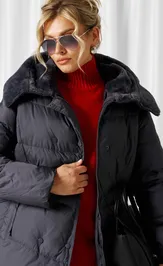 Coat Beautiful & Free 1018 grafit