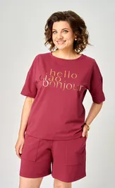 Garnitur Rumoda 2293 bordovyj