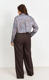 Trousers DILIA 4014 korichnevyj b