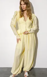 Брюки Pirs 6721 желтый