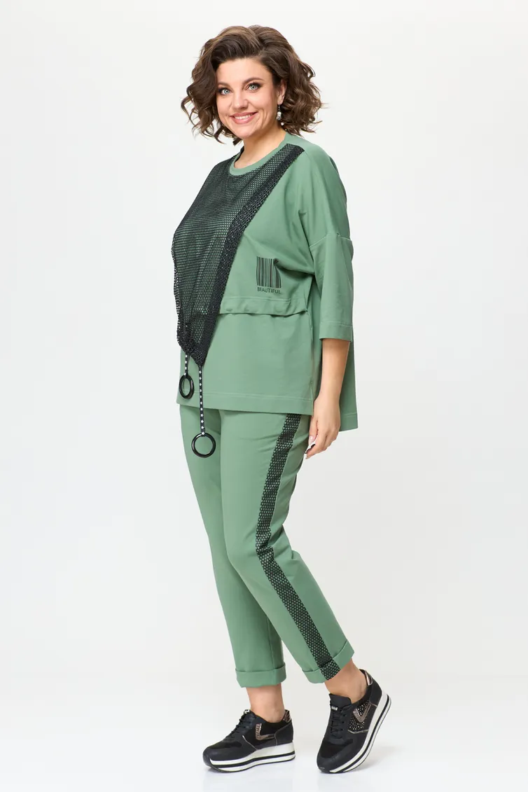Garnitur Michel Chic #1329/1 nefrit