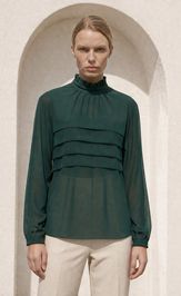 Blouse Лиссана 5058 malaxit