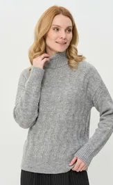 Jumper Newvay 9252-94203 seraya dymka