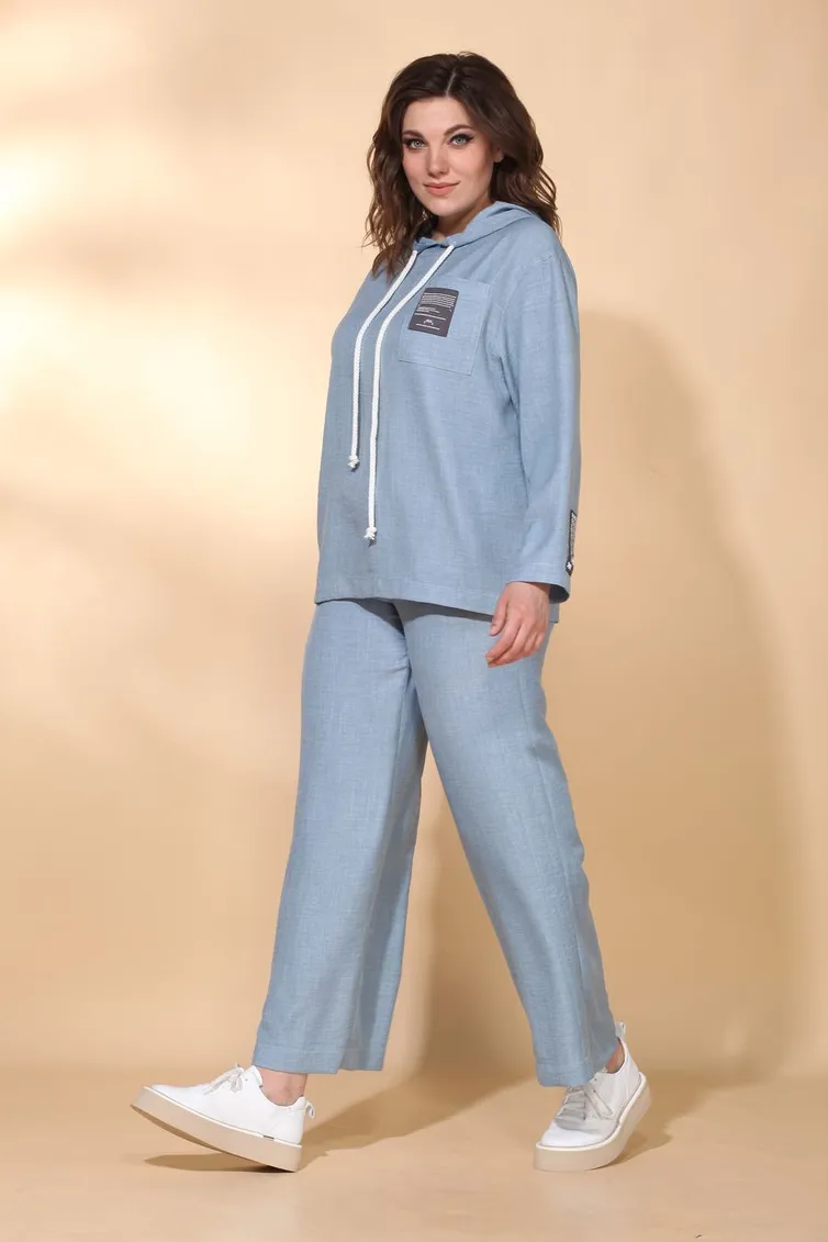 Garnitur Vilena-fashion #708 goluboj