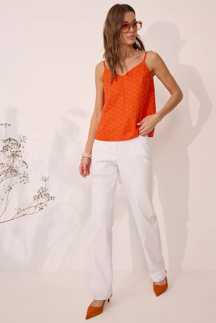 Do Góry Lyushe #4067 Bluza morkov