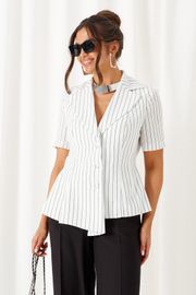 Костюм Beautiful & Free арт. 6445 бело-черный