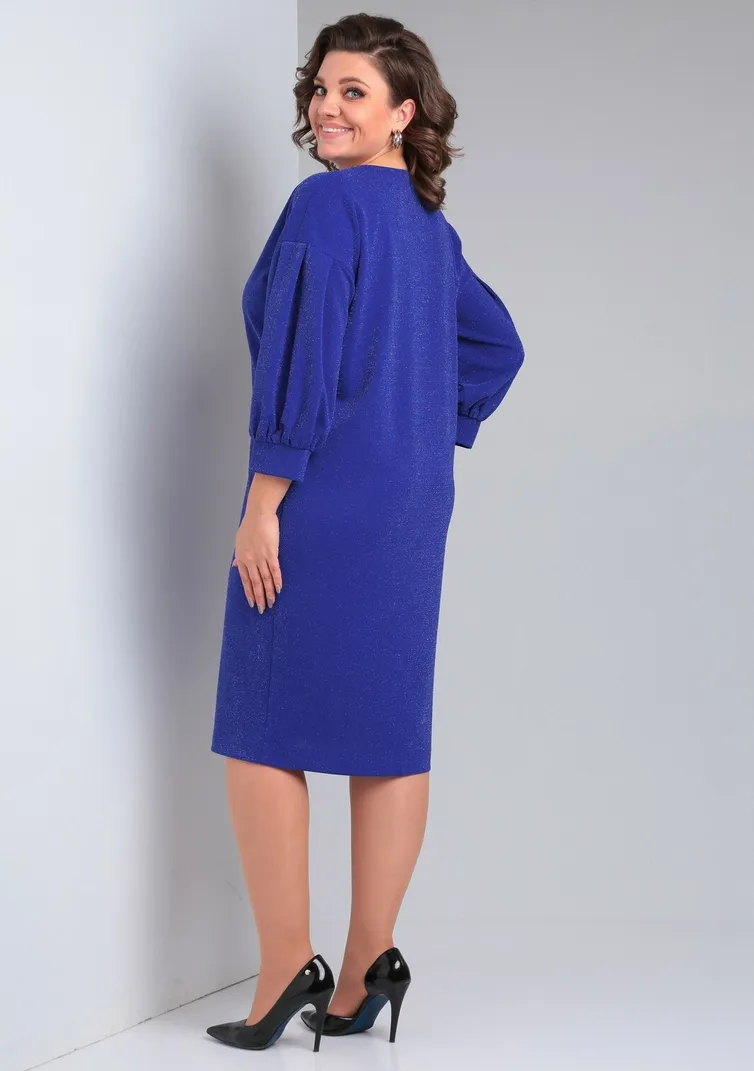 Sukienka Vilena-fashion #940 vasilek