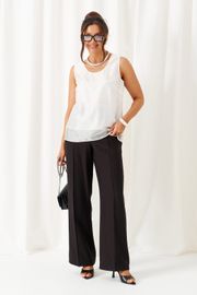 Комплект Beautiful & Free арт. 6469 черно-белый